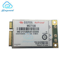 Sierra-mini módulo sem fio pci-e 3g/4g, segunda guerra mundial, mc7700, pci express, 3g, hspa, lte, 100mbp, placa wlan, desbloqueio por gps 2024 - compre barato