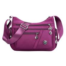 Bolso de mano de nailon impermeable para mujer, bandolera informal de viaje, grande, oferta, 2020 2024 - compra barato