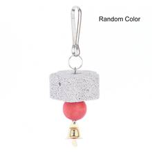 Parrot Mouth Grinding Stone Molars Stone Bird Hanging String Chew Block For Small Animal Grinding Toy Parrot Accessories 2024 - buy cheap