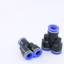 3 Way Y Shape Pneumatic Fitting Y Shape 4mm 6mm 8mm 10mm 12mm 14mm 16mm OD Hose Tube Push in Fitting Quick Connectors 2024 - buy cheap