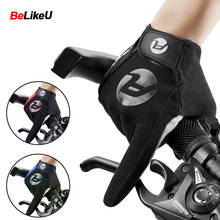 Cycling gloves outdoor men and women sports non-slip fitness bike full finger riding skiing warm touch screen bike gloves 2024 - buy cheap