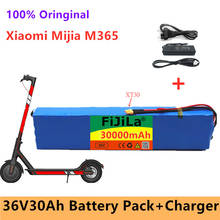 10S3P 36V 30Ah Battery Pack for Mijia M365 Scooter Battery pack , Electric Scooter, BMS Board for m365 bateria m365 + charger 2024 - buy cheap