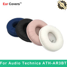 Almohadillas para auriculares Audio Technica ATH AR3BT, recambio de almohadillas para auriculares, cuero PU 2024 - compra barato