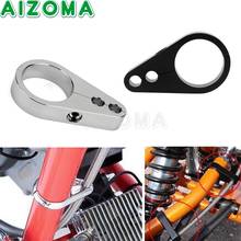 32mm 25mm CNC Aluminum Handlebar Brake Cable Clamp Throttle Wiring Holder For Harley Cafe Racer Yamaha Bobber Chopper Cruiser 2024 - buy cheap