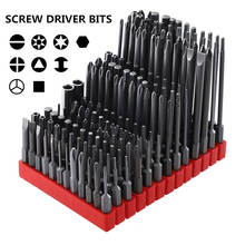 12PCS Magnetic Bits Set 1/4" Hex Screwdriver Drill Screw Driver Bit 50 75 100mm Security Tamper Proof Magnetic Screwdriver Drill 2024 - buy cheap