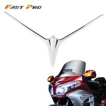Motorcycle Front Fairing Eyebrow Trim Accent Decoration Parts For Honda Goldwing Gold Wing GL1800 GL 1800 2012-2017 2024 - buy cheap