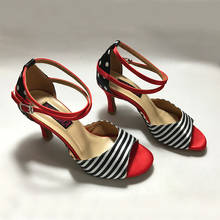 Latin dance shoes for women ballroom salsa shoes tango shoes & wedding shoes 6237DSR  re-design 2024 - buy cheap