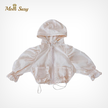 Summer Baby Girls Sun UV Mosquito Protection Coat Ruffle Princess Infant Toddler Jacket Hooded Outerwear Air Conditioner Clothes 2024 - buy cheap