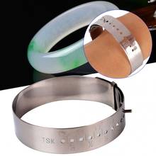 Metal Bracelet Bangle Gauge Sizer Jewelry Measure Wrist Size Tool 15-23cm Plastic Measure Bracelet 2024 - buy cheap