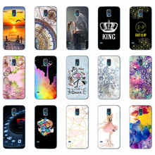 Cover For Samsung Galaxy S5 silicon Case phone Cover For Samsung S5 mini soft tpu Case Capa For Samsung S5 i9600 SM-G900F shell 2024 - buy cheap