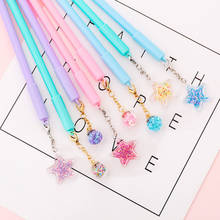 Star Pendant Cute Pens Stationery Cartoon Kawaii Pen Student Gel Pens Novelty Gel Pen Student Stationery Kawaii School Supplies 2024 - buy cheap