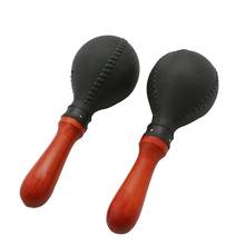 1Pair Maracas Shakers Rattles Sand Hammer Percussion Instrument 2024 - buy cheap
