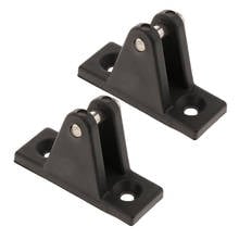 MagiDeal 2pcs Boat Cover/Canopy Fitting 90 Degree Deck Mount Hinge 2024 - buy cheap