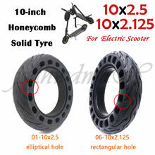 Scooter Tire Vacuum Solid Tyre 10x2.5 for 10'' Electric Skateboard Hoverboard Avoid Non-Pneumatic Anti-puncture 10x2.50 10x2.125 2024 - buy cheap