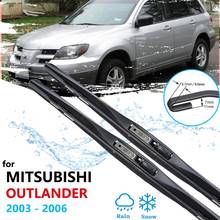 Car Wiper Blade for Mitsubishi Outlander 2003 2004 2005 2006 MK1 Front Windscreen Windshield Wipers Car Accessories Stickers 2024 - buy cheap