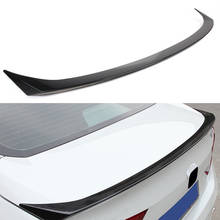 Carbon Fiber Style Car Rear Lip Spoiler Tail Trunk Wing Trim For Honda 10th Accord 2018 ABS Plastic 2024 - buy cheap