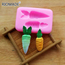 Carrot Silicone Mould Fondant Mold Radish Cupcake Chocolate Molds For Cake Decoartion Diy Polymer Clay Form Baking Tools 2024 - buy cheap