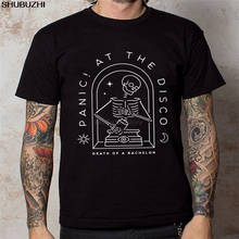 Panic at the disco camiseta death of a bachelor, camiseta masculina com logotipo legal casual do orgulho masculina, camiseta unissex moda sbz435 2024 - compre barato