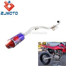 Moto Motocross Complete Muffler Exhaust System For Honda CRF150F CRF230F CRF 150 230 2003-2016 Dirt Bike Exhaust Silencer Pipes 2024 - buy cheap