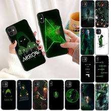YNDFCNB Green Arrow DIY phone Case cover Shell For iphone 13 11 8 7 6 6S Plus X XS MAX 5 5S se 2020 11 12pro max iphone xr case 2024 - buy cheap