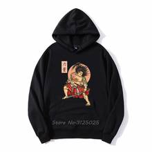 Tattooed Samurai Hoodie Japanese Art Unisex Hanukkah Aesthetic Tumblr Men Fleece Sweatshirt Hoody Streetwear Anime Hoodies 2024 - buy cheap