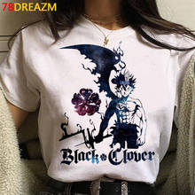 Hot Japanese Anime Black Clover T Shirt Men Harajuku Summer Tops Cartoon Graphic Tees Kawaii Fashion Casual Unisex T-shirt Male 2024 - buy cheap