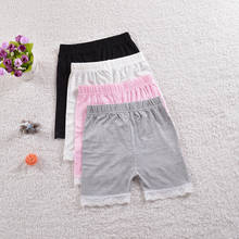 Summer Girls Shorts Children Panties Lace Safety Pants Baby Underwear Leggings Boxer Briefs Short Beach Pant For 3-11 Years Old 2024 - buy cheap