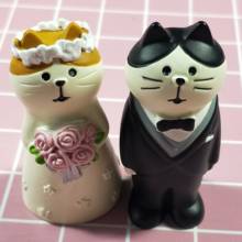 DW0163 PRZY wedding Soap Molds Wedding couple cat Silicone Mold Clay Resin Gypsum cats Chocolate Candle Candy candle Mold 2024 - buy cheap