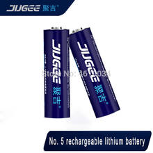 2pcs new jugee 1.5v 3000mWh AA 1.5V 2000mah usb rechargeable Li-polymer li-ion polymer lithium USB AA battery 2024 - buy cheap