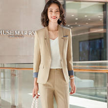 Office Work Uniform Clothes Business Lady 2 Pieces Set Women Pant Suits Fashion 2021 Formal Blazer Jacket Trousers Clothes New 2024 - buy cheap