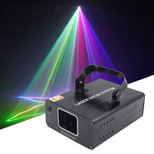 Projetor laser para efeito palco dmx512 rgb, 1 furador, scanner, linha, laser, festa na casa, dj, festa, discoteca, clube, ktv, bar 2024 - compre barato