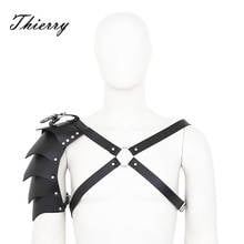 Thierry Adult Game Gay SM Bondage Puppy Fetish Shoulder Body Chest Muscle Dog Role Play Erotic Sex Harness Shoulderpad Straps 2024 - buy cheap