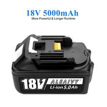New BL1860 Rechargeable Battery 18 V 5000mAh Lithium ion for Makita 18v Battery BL1840 BL1850 BL1830 BL1860B LXT +18V 3A Charger 2024 - buy cheap