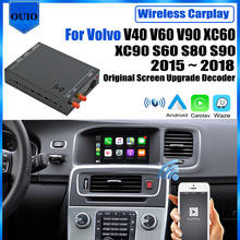 wireless Android AUTO Mirror Apple carplay interface for Volvo V40 V60 V90 XC60 XC90 S60 S80 S90 Backup camera carlife 2024 - buy cheap