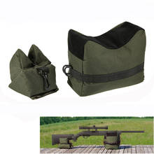 Bolsa de soporte frontal y trasero para Rifle, conjunto de bolsa de arena portátil para francotirador, objetivo de caza, soporte de Banco táctico, accesorios de caza 2024 - compra barato