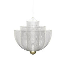 Luminária pendente estilo nórdico, luminária de teto suspensa, em ferro, led, para decoração de casa e sala de jantar, restaurante 2024 - compre barato