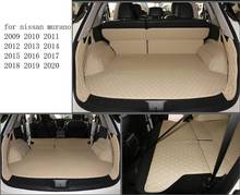 fiber leather car trunk mat for nissan murano 2009 2010 2011 2012 2013 2014 2015 2016 2017 2018 2019 2020 car accessories 2024 - buy cheap