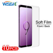 10PCS/Lot Screen Protector For Samsung Galaxy S10 S9 S8 Plus S10e S7 Soft film For Samsung Note 8 9 10 Plus S10 Front/Back Film 2024 - buy cheap