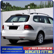 Tronco traseiro do carro pára-brisa lateral triângulo spoiler capa guarnições para volkswagen golf 6 mk6 variante wagon 2008 a 2013 2024 - compre barato