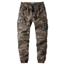 Military Style Joggers Pants Cargo Man Casual Pants Cotton Density Harem Pants Street Trousers Men Clothing 2024 - buy cheap