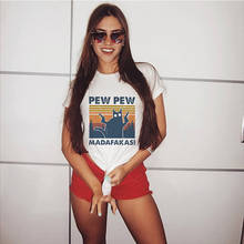 Женские футболки Harajuku Pew Футболка с принтом женские футболки Mujer Camisetas Женская одежда лето 2020 сексуальная женская одежда 2024 - купить недорого