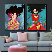 Canvas painting for living room cartoon Figure Posters Creativity Hoom Decor American Style Wall Art paintingsWall Art paintings 2024 - buy cheap
