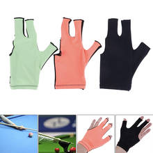 HOT!1pc Snooker Billiard Cue Glove Pool Left Hand Open Three Finger Accessory Fitness Accessories Hot! 2024 - buy cheap