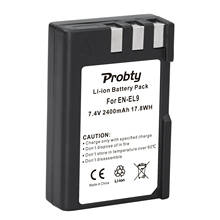 Probty EN-EL9 EN-EL9a EN EL9 Li-ion Battery Pack for Nikon D40 D40x D60 D3000 D5000 Digital SLR Cameras 2024 - buy cheap