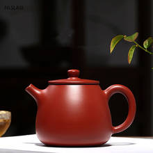 Yixing pote de chá purple clay filtro bules beleza chaleira minério cru roxo lama artesanal boutique chá conjunto dahongpao autêntico 200ml 2024 - compre barato