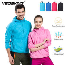 Chaqueta ligera de piel Anti-UV para hombre y mujer, chaqueta protectora solar de S-4XL, de secado rápido, para deportes al aire libre y senderismo 2024 - compra barato