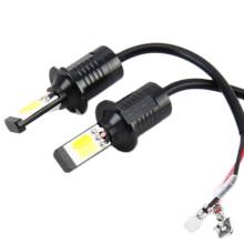 2 Pcs Car LED foglight H27 880 881 HB4 HB3 9005 9006 Auto Fog lamp COB White and Yellow double color Light Bulbs 2024 - buy cheap