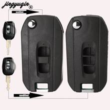 jingyuqin 10ps Key Case for CHEVROLET CAPTIVA Car Key 2/3 Buttons Modified Blank Key Shell Cover 2024 - buy cheap