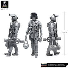 1/35 kits de modelo de resina figura do soldado russo cabeça auto montada 2024 - compre barato