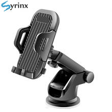 2022 New Long Arm Sucker Gravity Car Mobile Phone Holder Stand Universal Dashboard Clip Support For iPhone 11 PRO Accessories 2024 - buy cheap